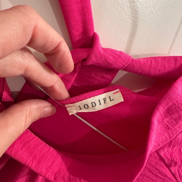 JODIFL Vibrant Pink Blouse - Picture 3 of 4
